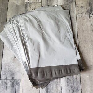 14.5"x19" White Poly Mailer (set of 50) 2.5 mil